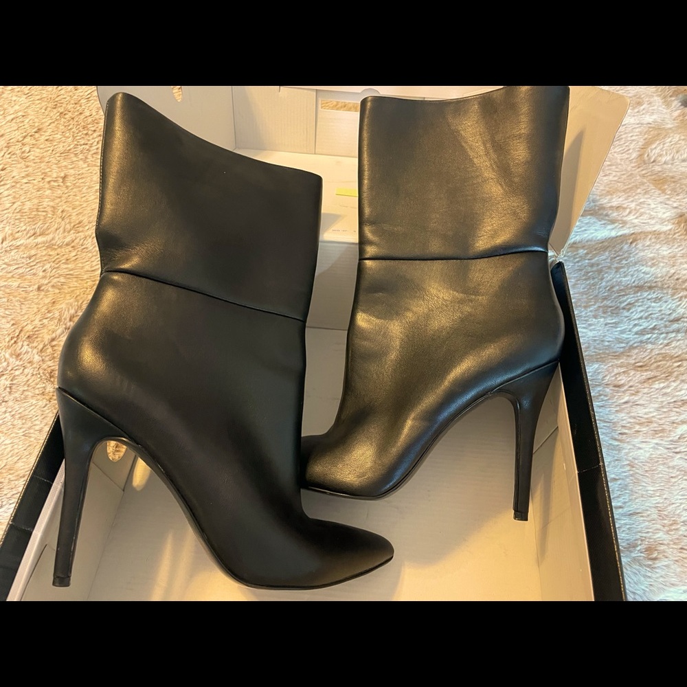 Booties by Charles David! Black size 9M